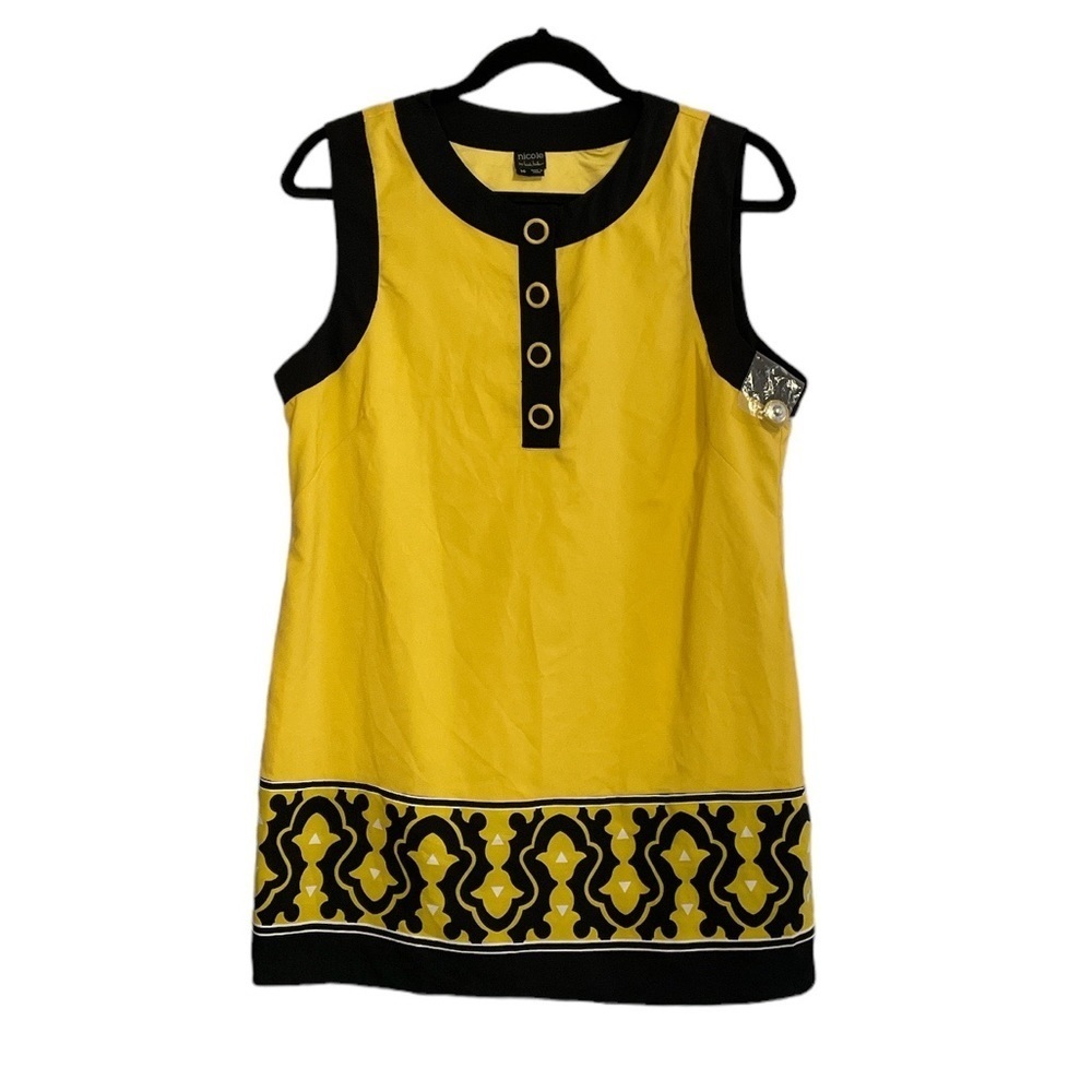 Nicole Woman’s Yellow Dress Tank